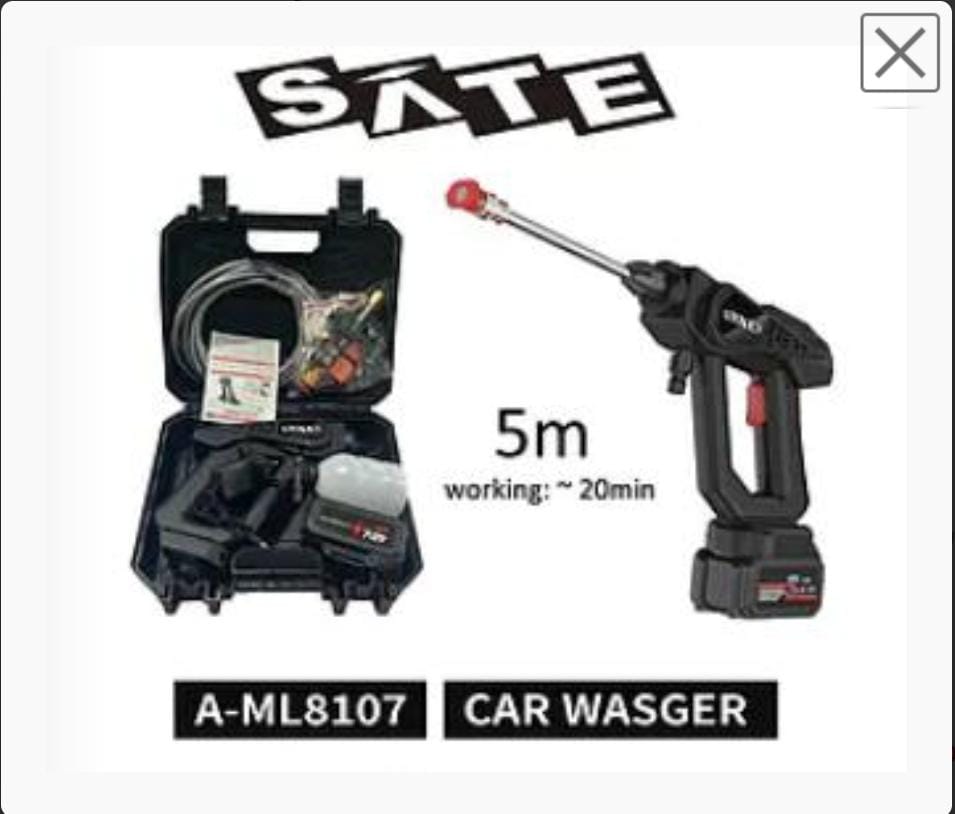 Lavadora Portatil Sate A-ML8107 c/ Bateria 