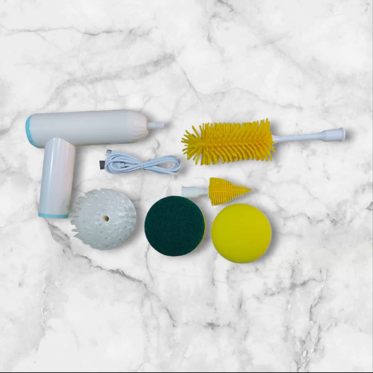 Cepillo De Limpieza El&eacute;ctrico A-MLP51  Recargable Para Cocina Y Ba&ntilde;o 