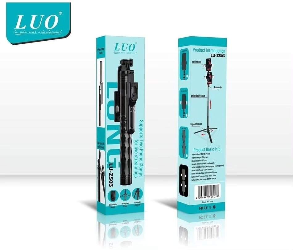 Tr&iacute;pode y Estabilizador LUO LU-Z503