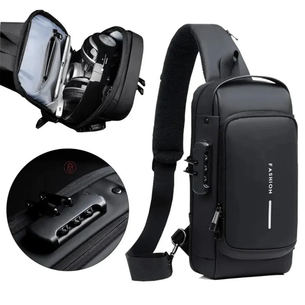 *Bandolera Antirrobo con Puerto USB