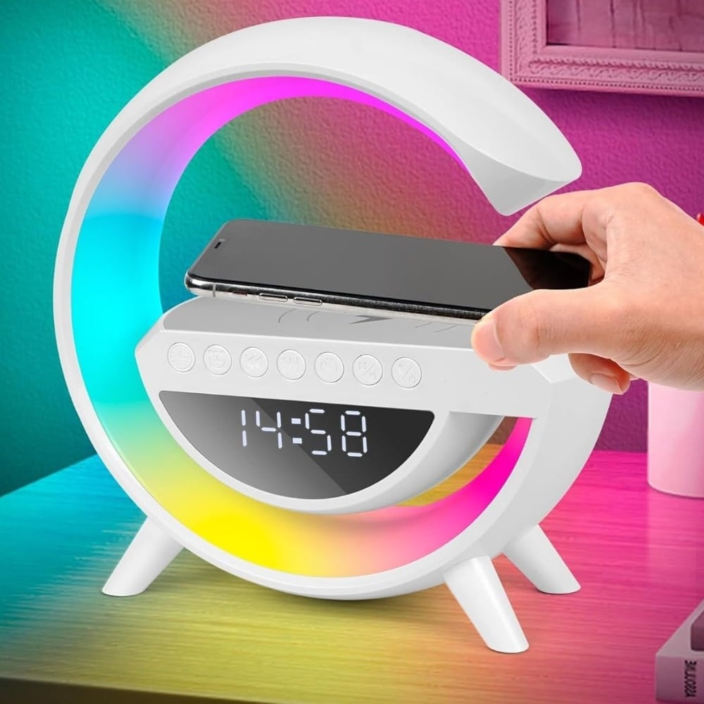 Cargador Inal&aacute;mbrico C/ Parlante BT-3401