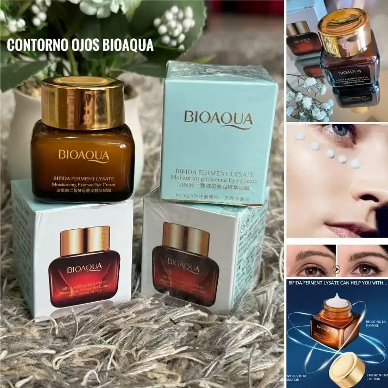 * CREMA PARA CONTORNO DE OJOS BIOAQUA