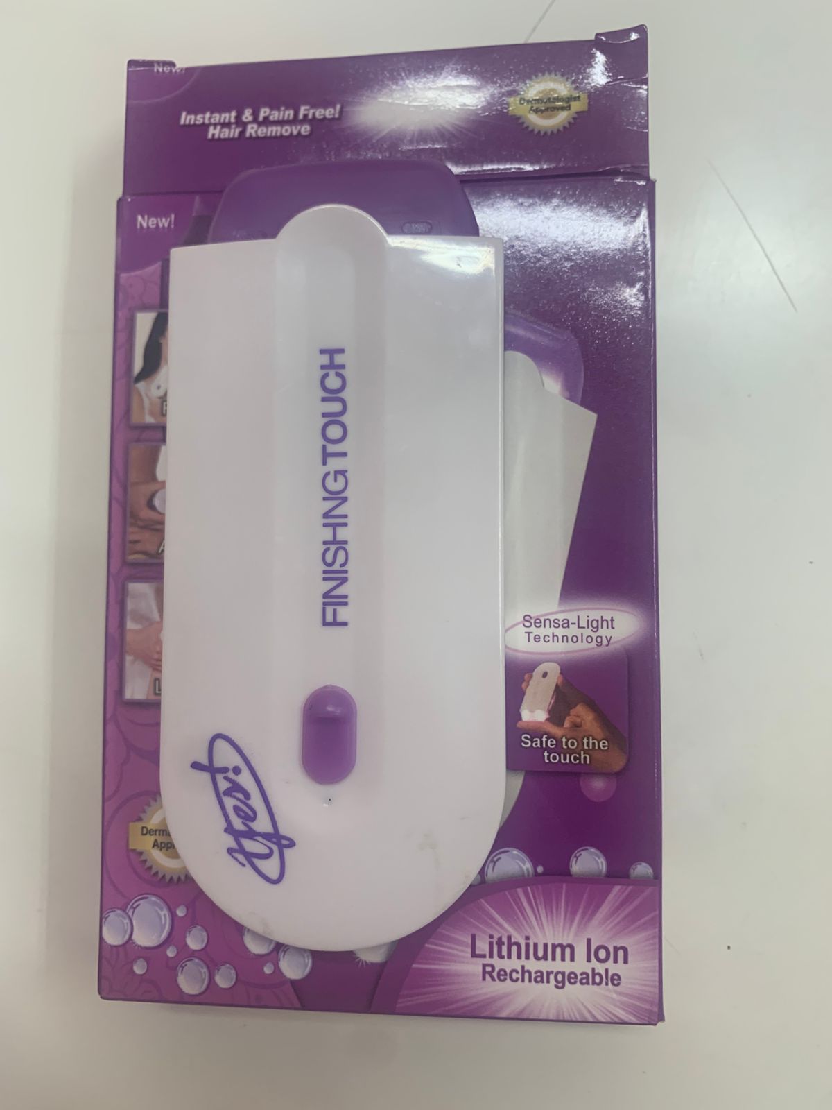 * Mini depilador recargable