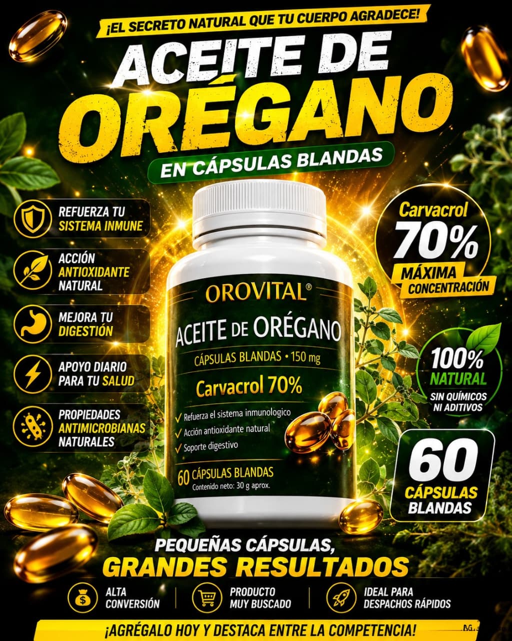* ACEITE DE OREGANO